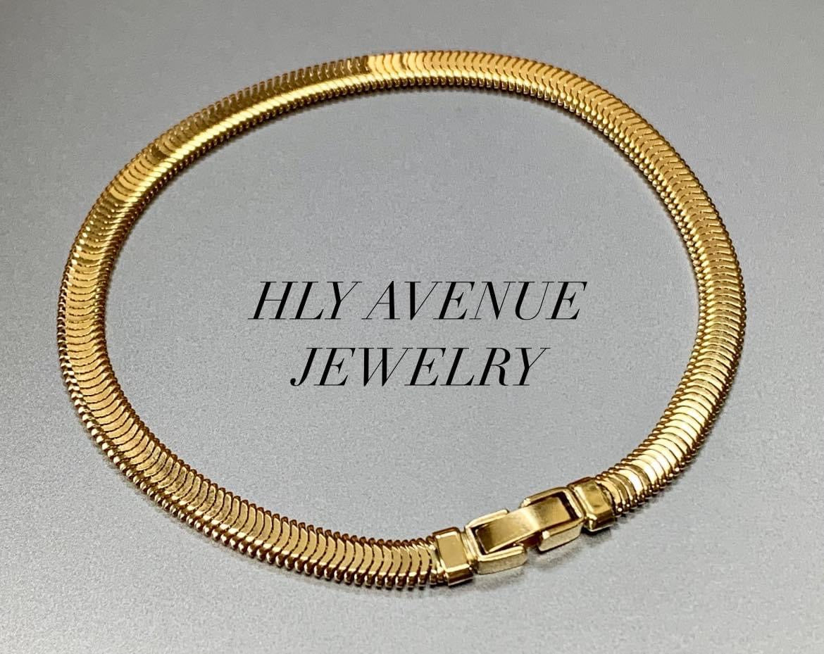18K GOLD MONACO CHAIN BRACELET - HANDMADE IN ITALY – Gea Jewelry
